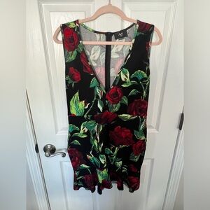 Worn Once Vneck Floral Dress
